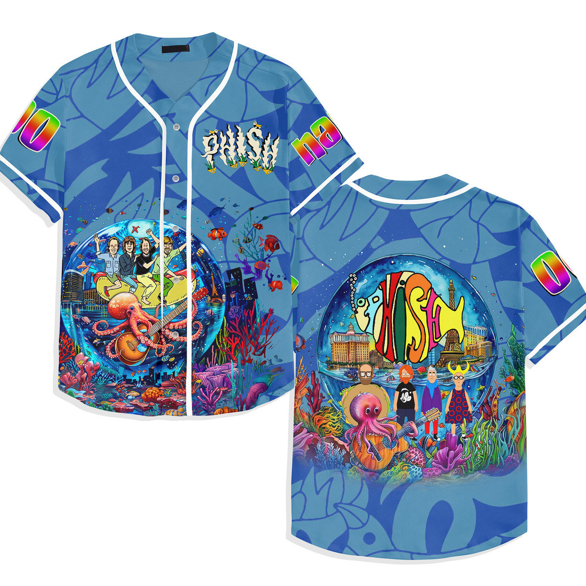 Phish Baseball Jersey For Fans
