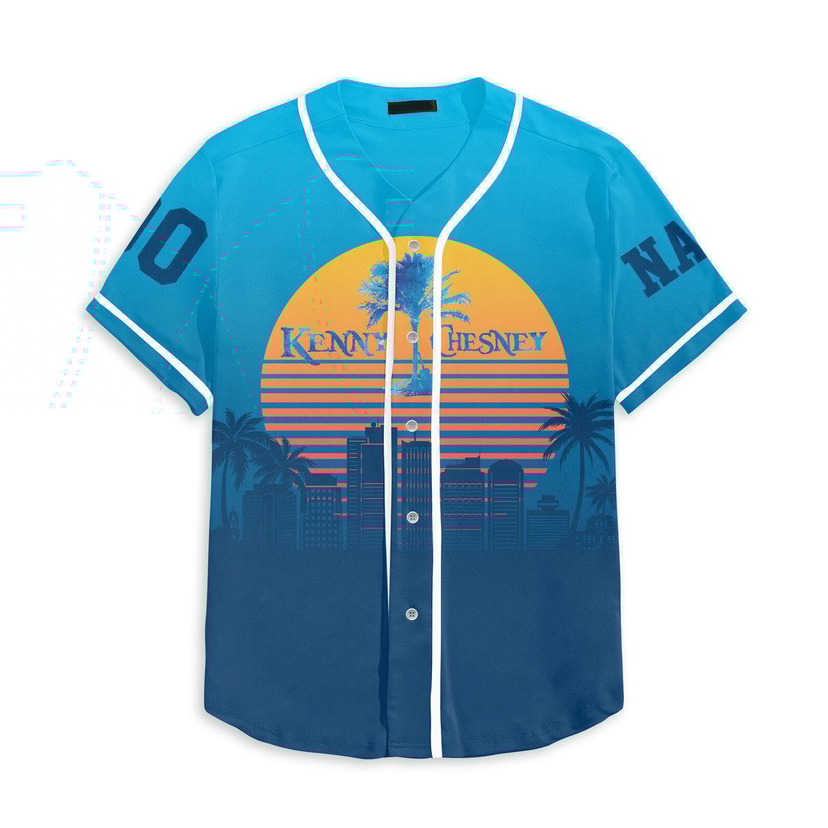 Kenny Chesney Baseball Jersey For Fans