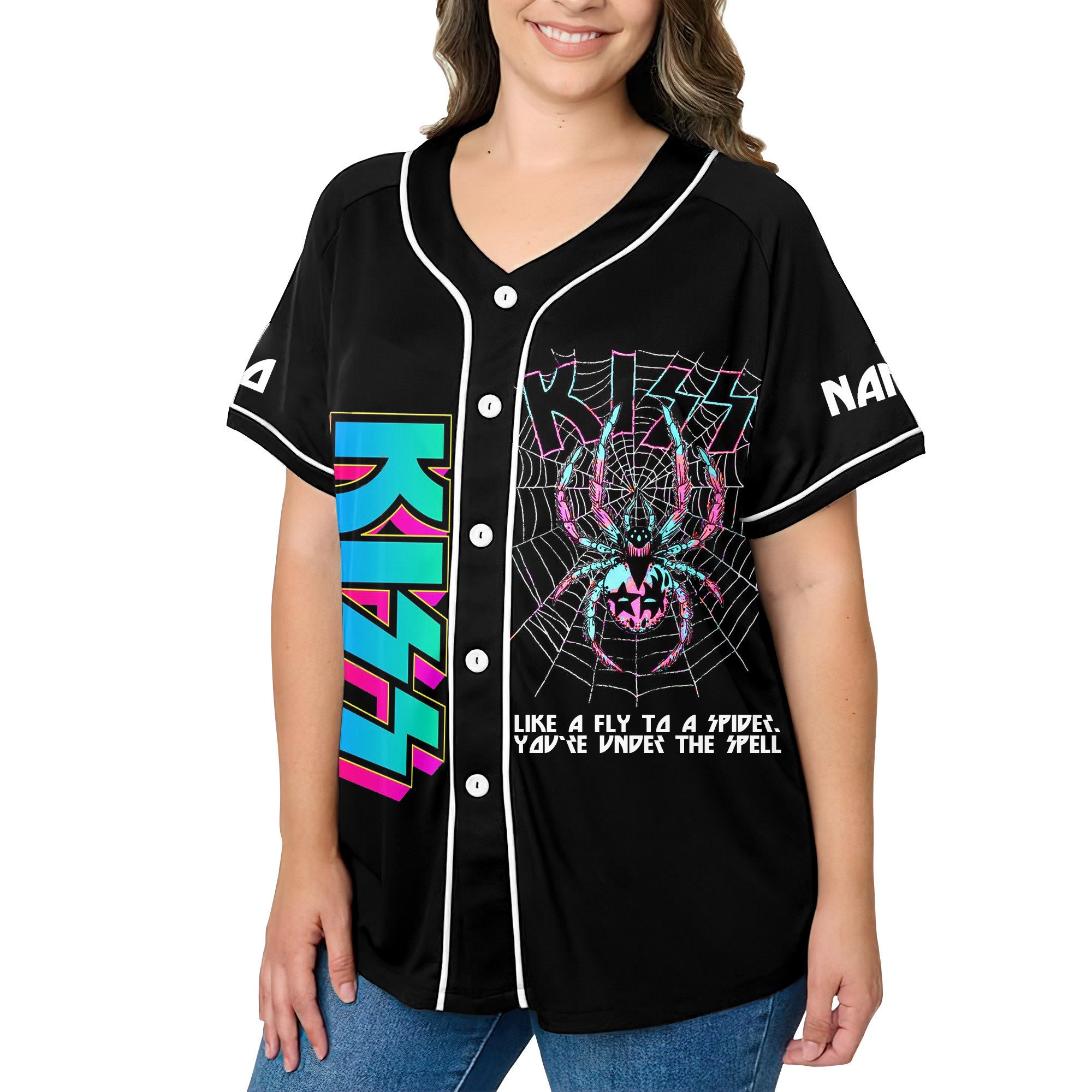 Kiss Baseball Jersey For Fans