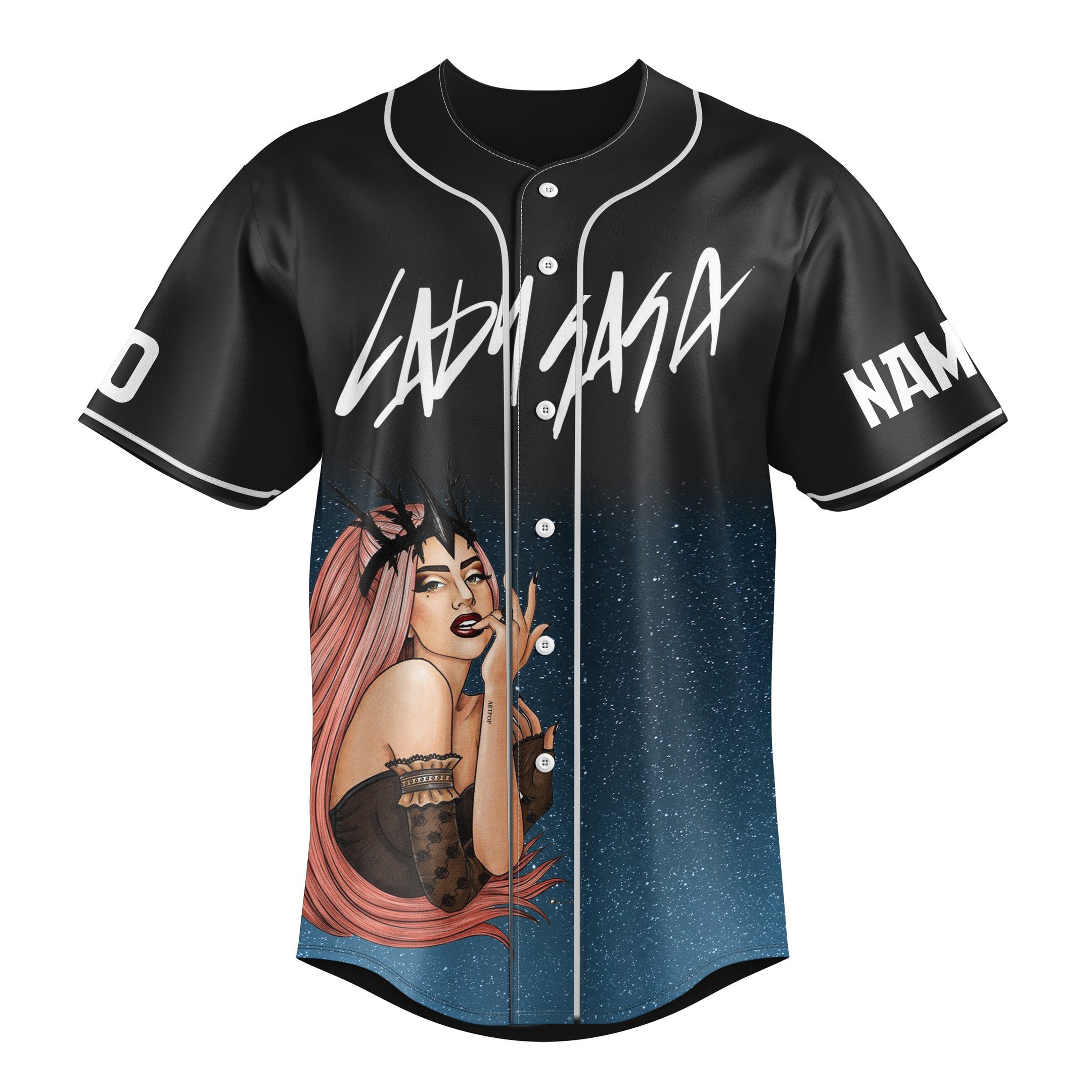 Lady Gaga Baseball Jersey For Fans