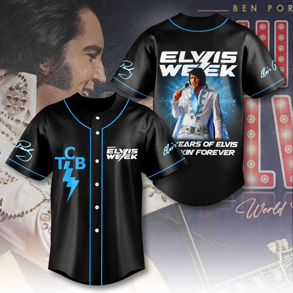 Elvis Presley Baseball Jersey