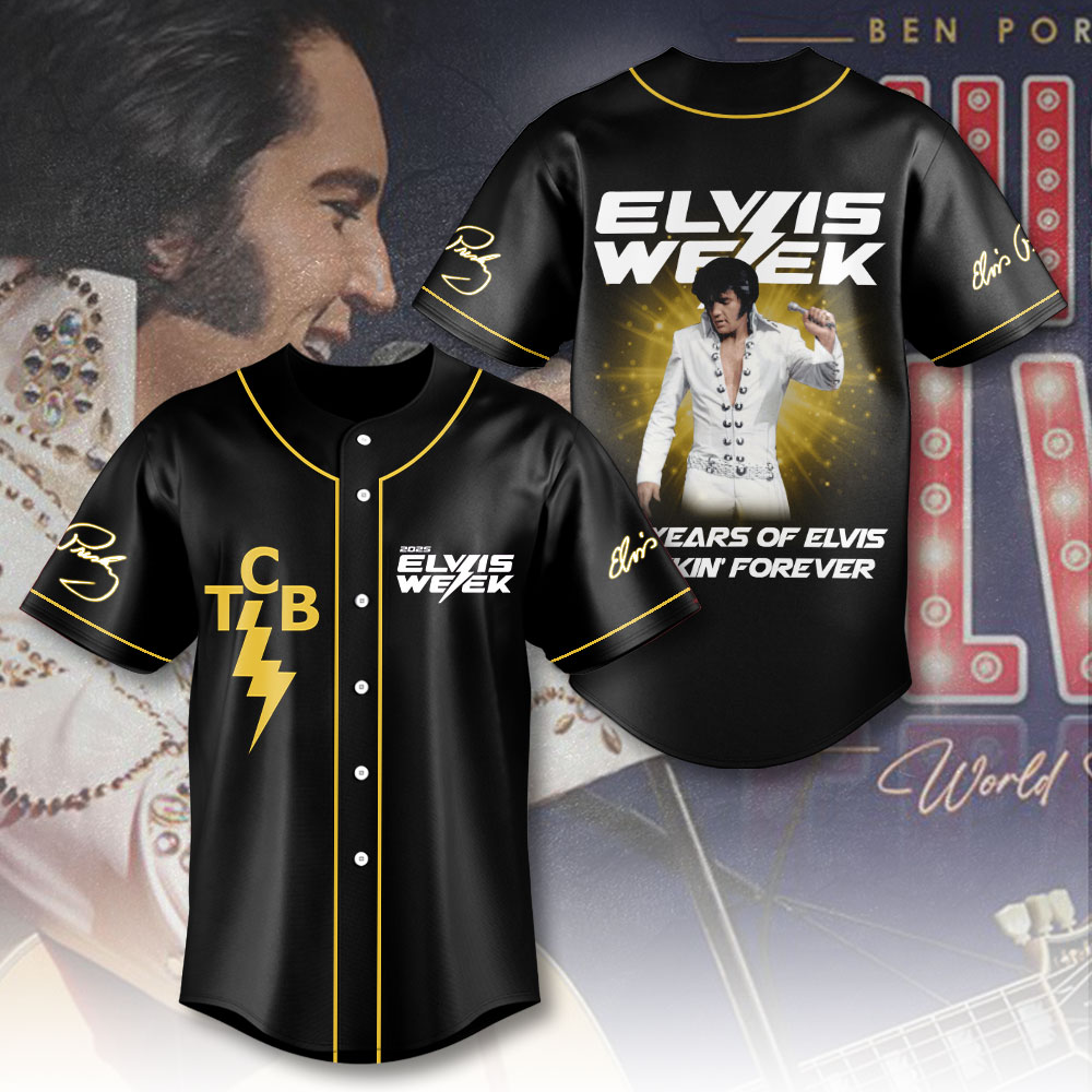 Elvis Presley Baseball Jersey