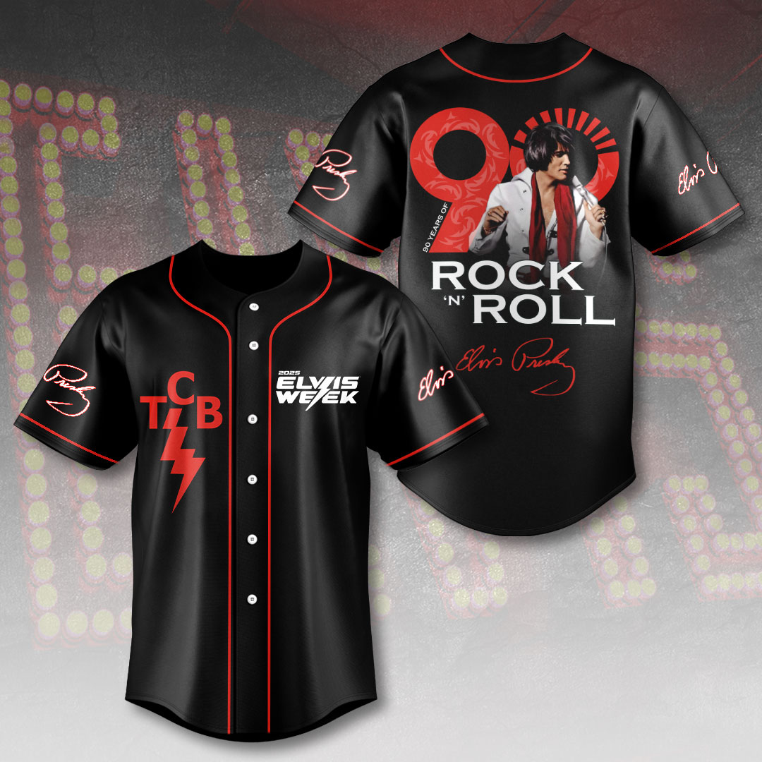 Elvis Presley Baseball Jersey