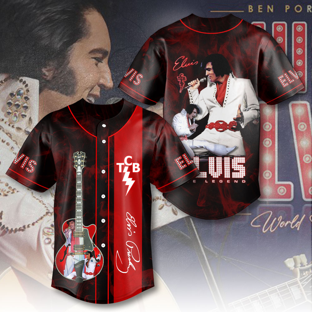 Elvis Presley Baseball Jersey