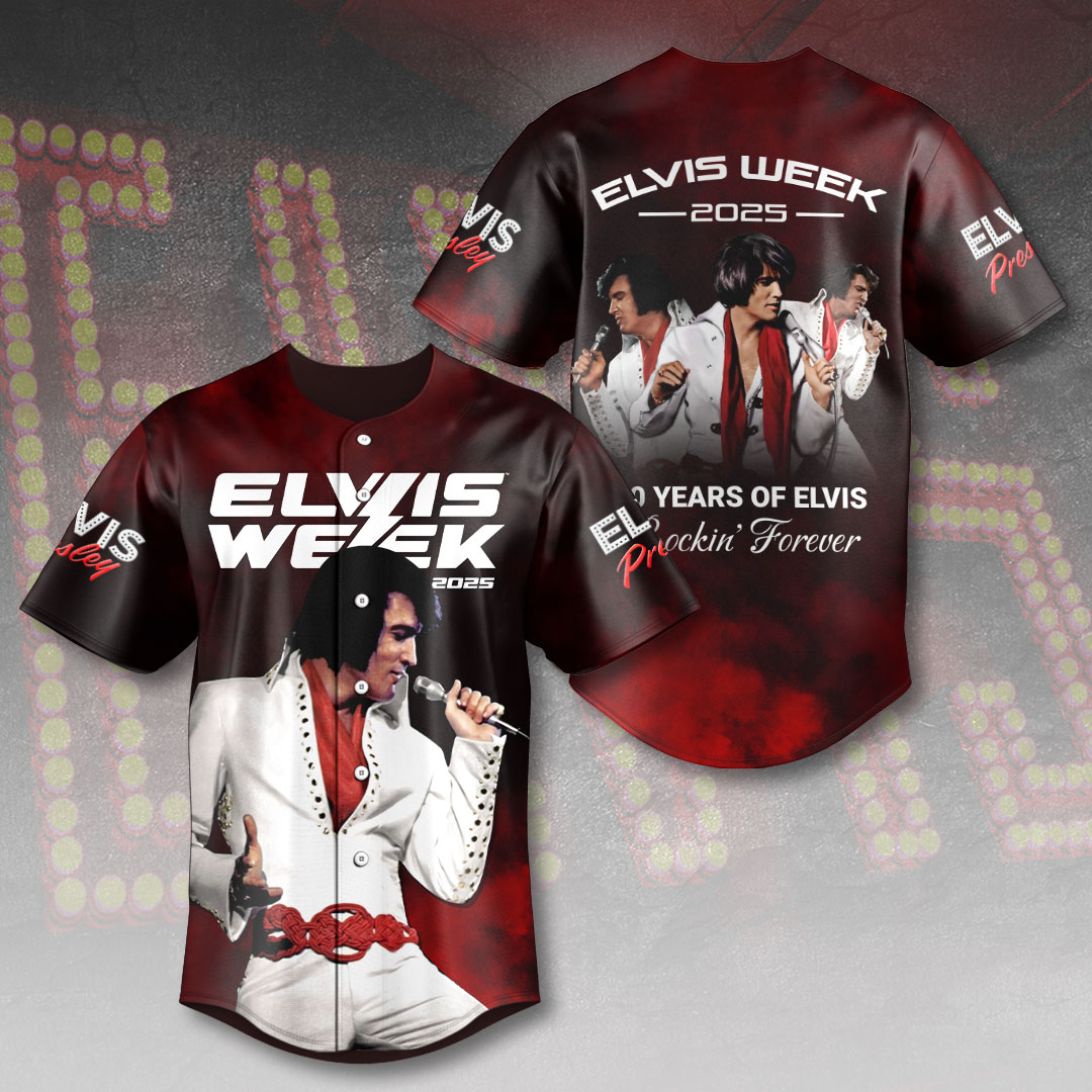 Elvis Presley Baseball Jersey