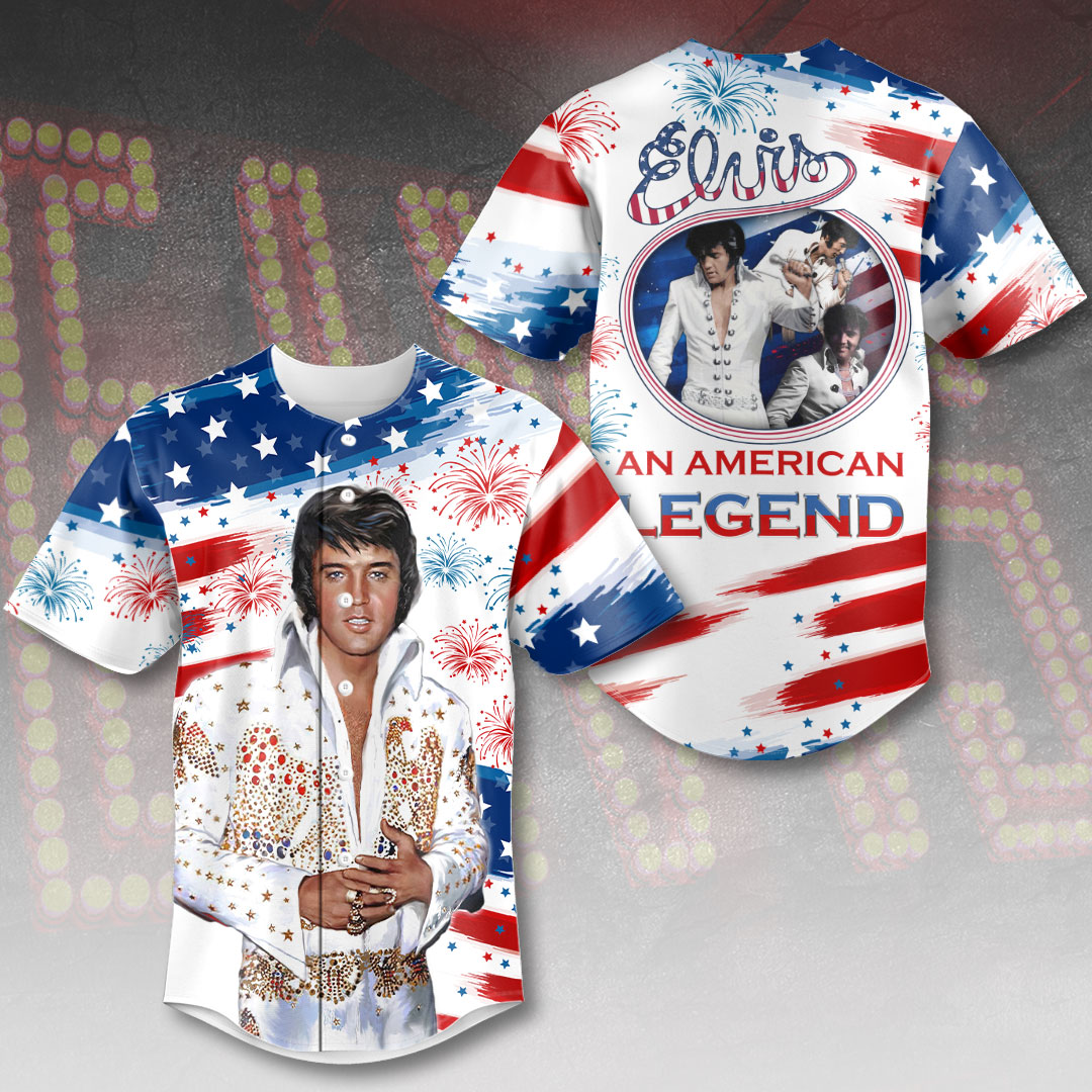 Elvis Presley Baseball Jersey