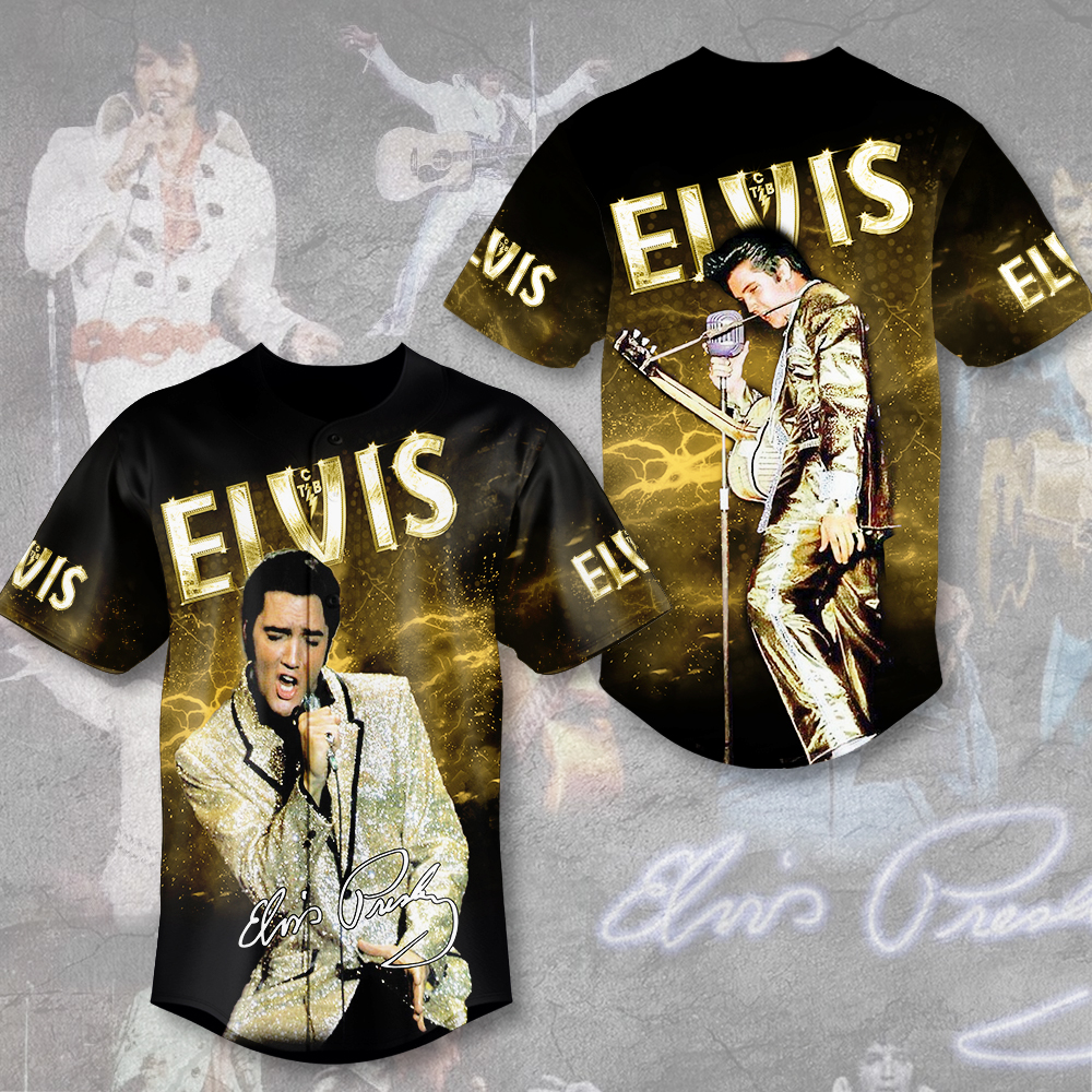 Elvis Presley Baseball Jersey