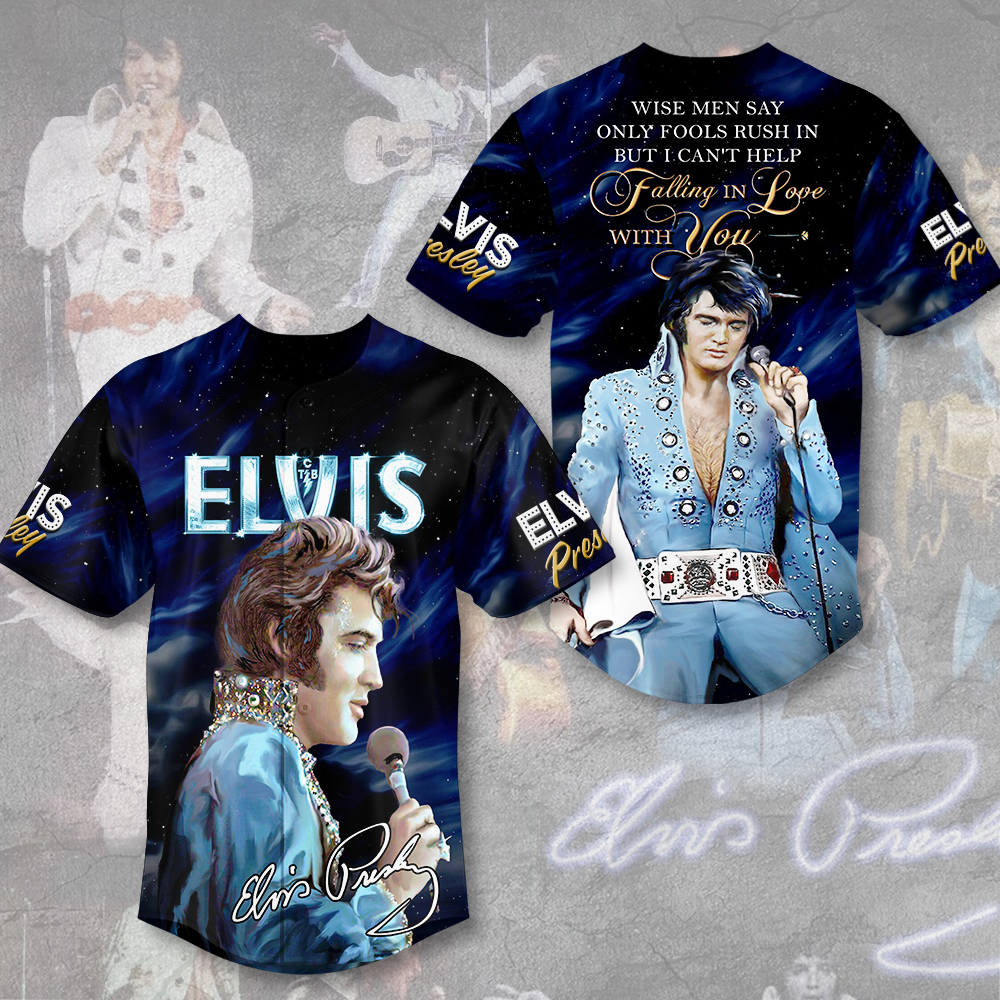 Elvis Presley Baseball Jersey