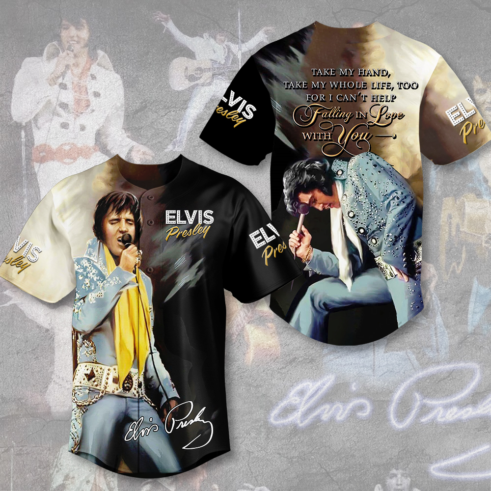 Elvis Presley Baseball Jersey
