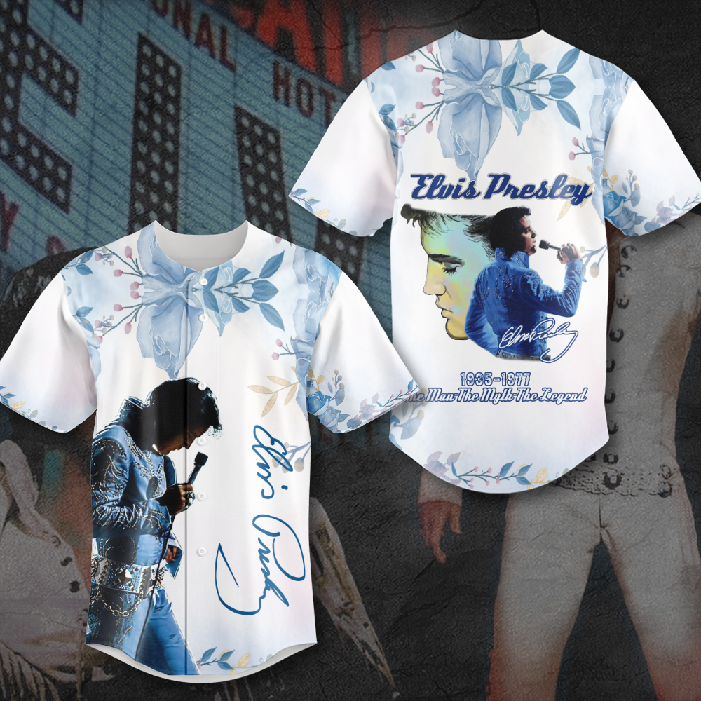 Elvis Presley Baseball Jersey