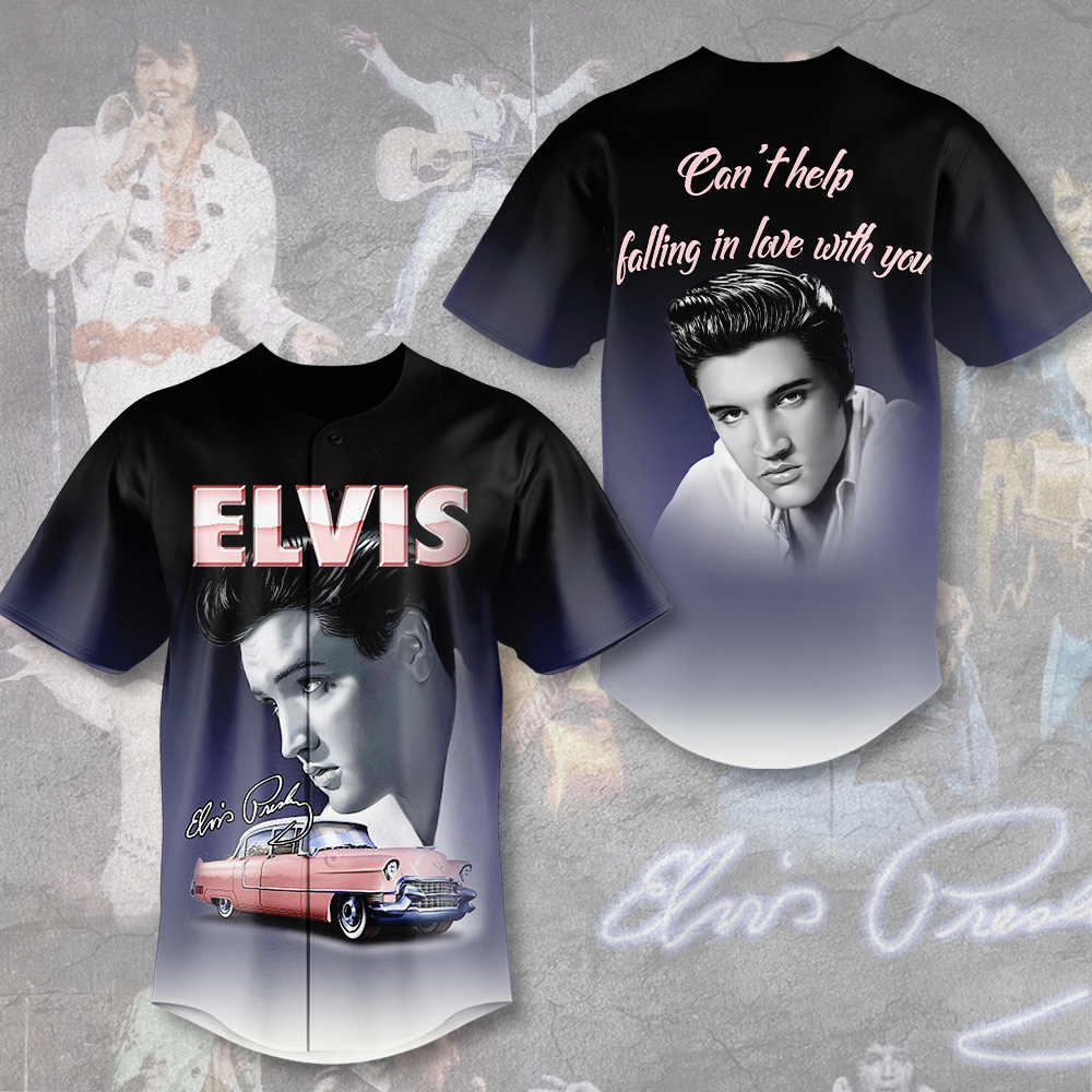Elvis Presley Baseball Jersey