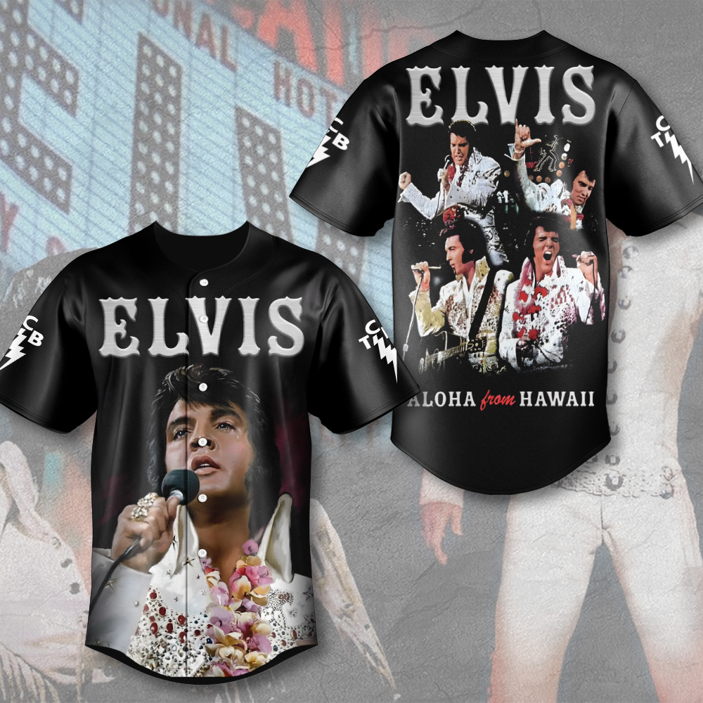 Elvis Presley Baseball Jersey