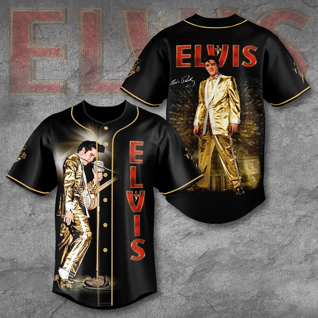 Elvis Presley Baseball Jersey