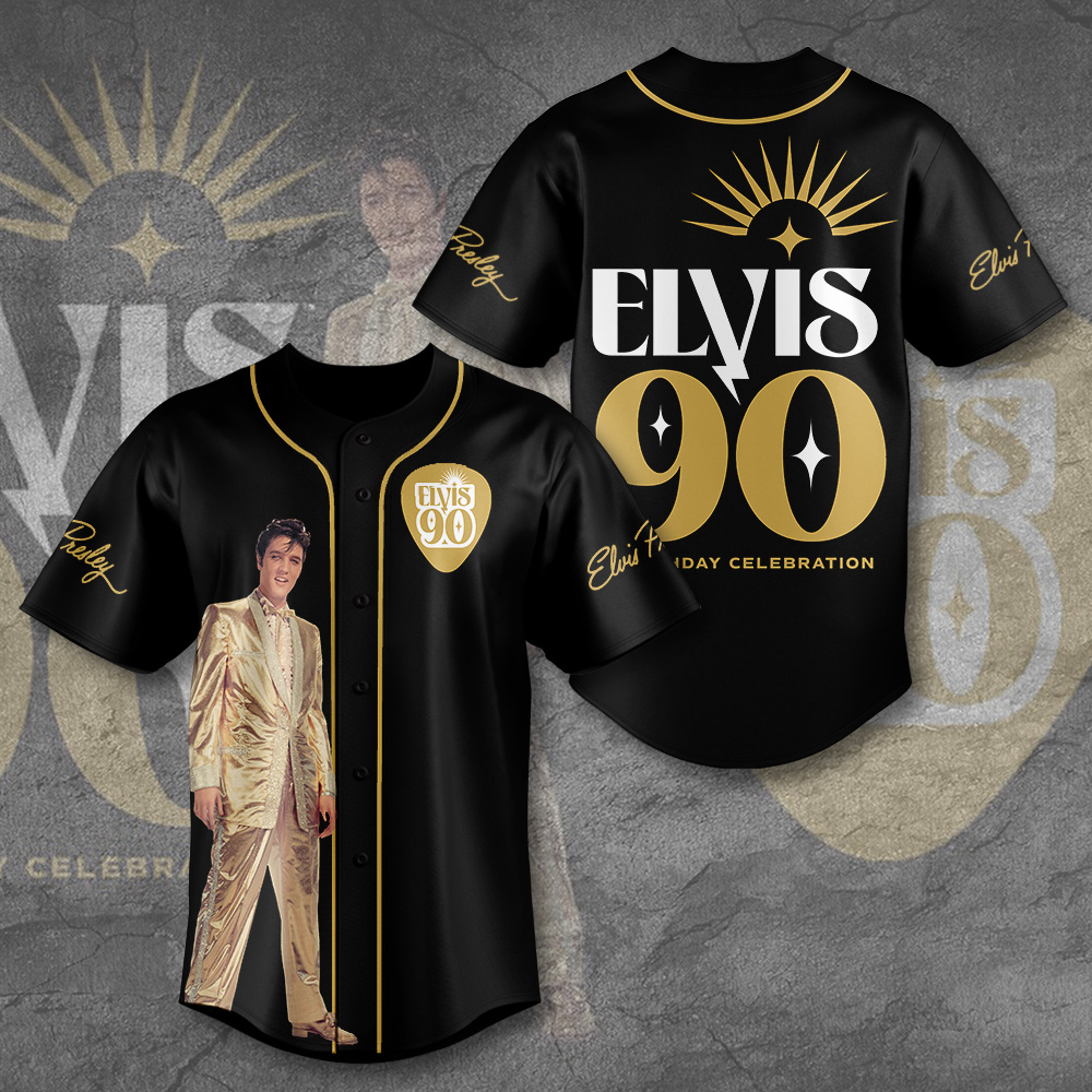 Elvis Presley Baseball Jersey