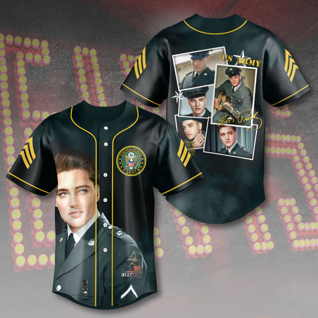 Elvis Presley Baseball Jersey