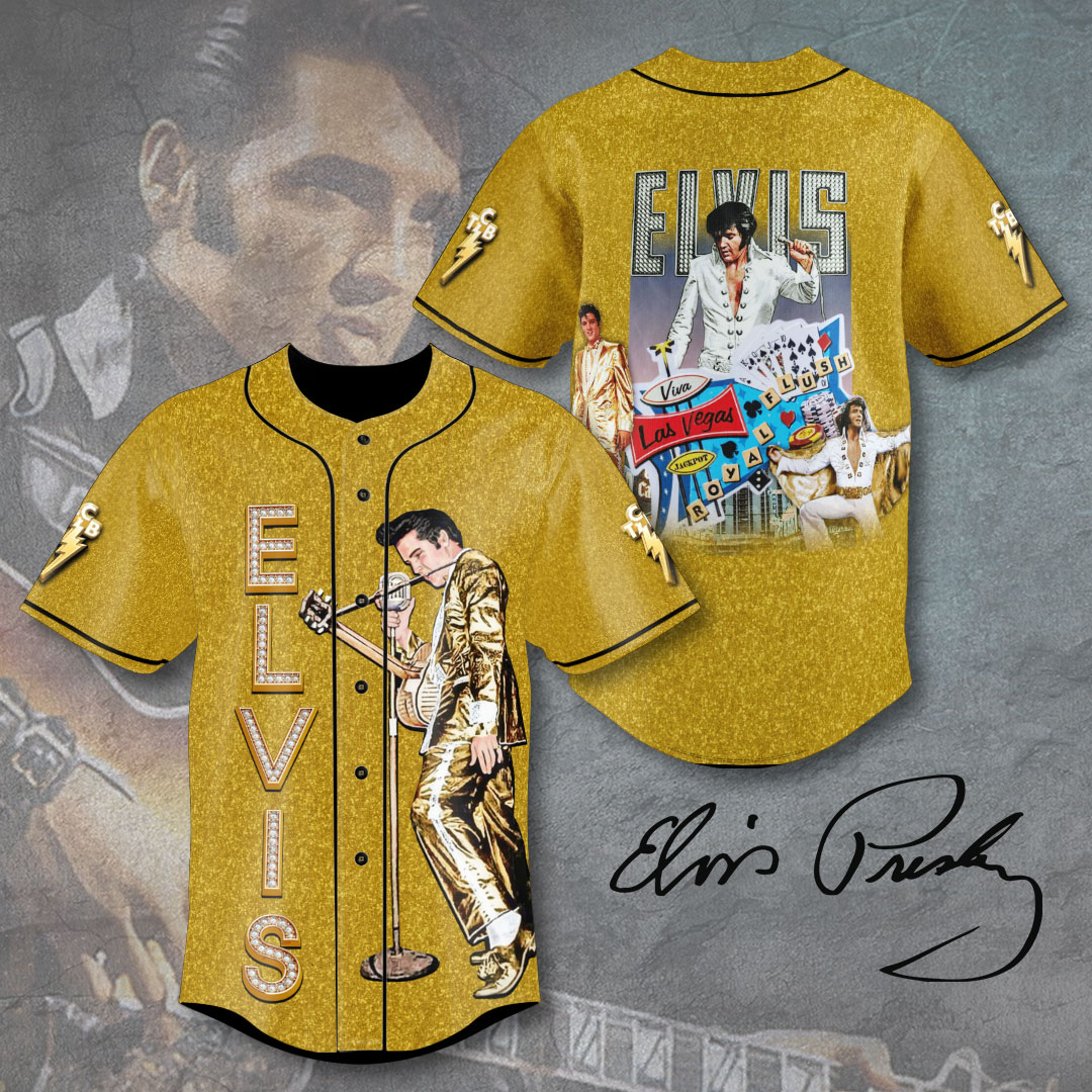 Elvis Presley Baseball Jersey