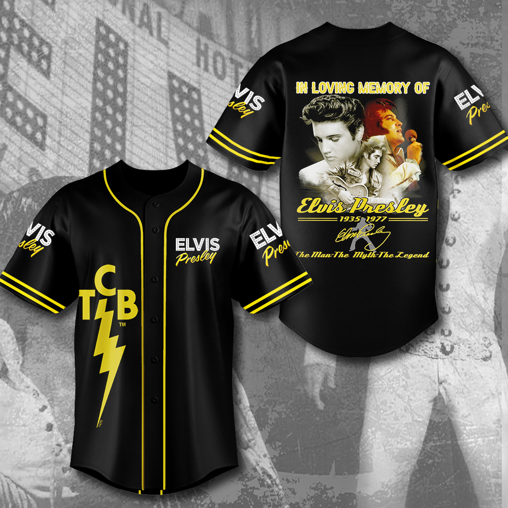 Elvis Presley Baseball Jersey