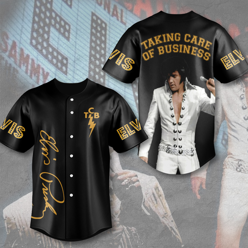 Elvis Presley Baseball Jersey