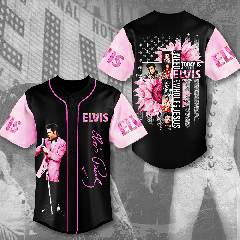 Elvis Presley Baseball Jersey