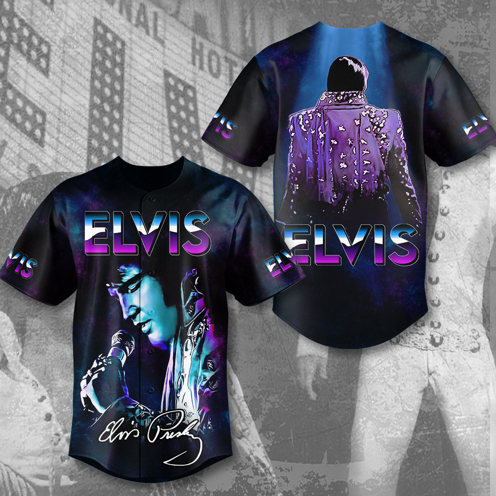 Elvis Presley Baseball Jersey