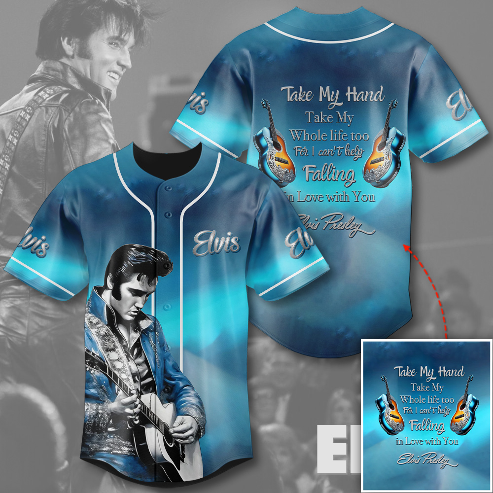 Elvis Presley Baseball Jersey