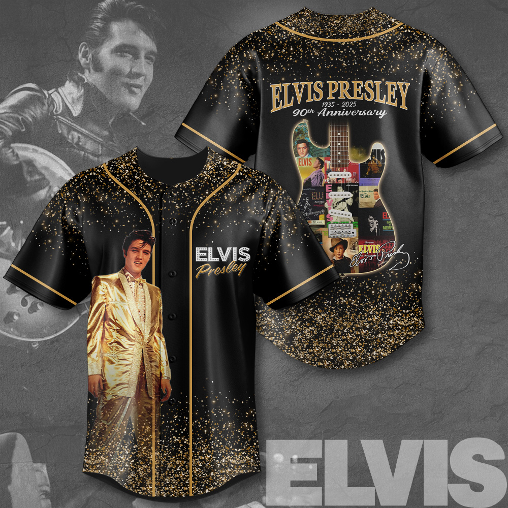 Elvis Presley Baseball Jersey