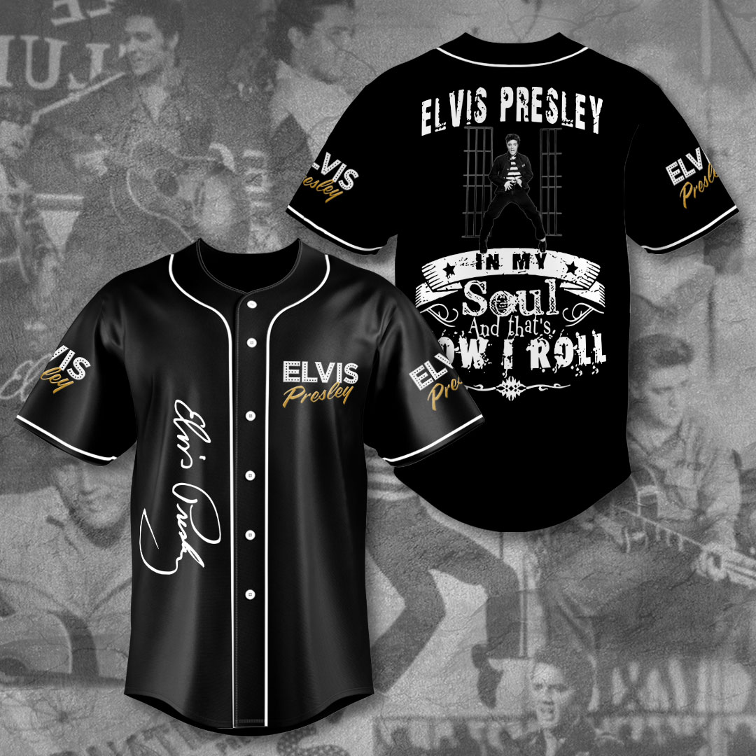 Elvis Presley Baseball Jersey
