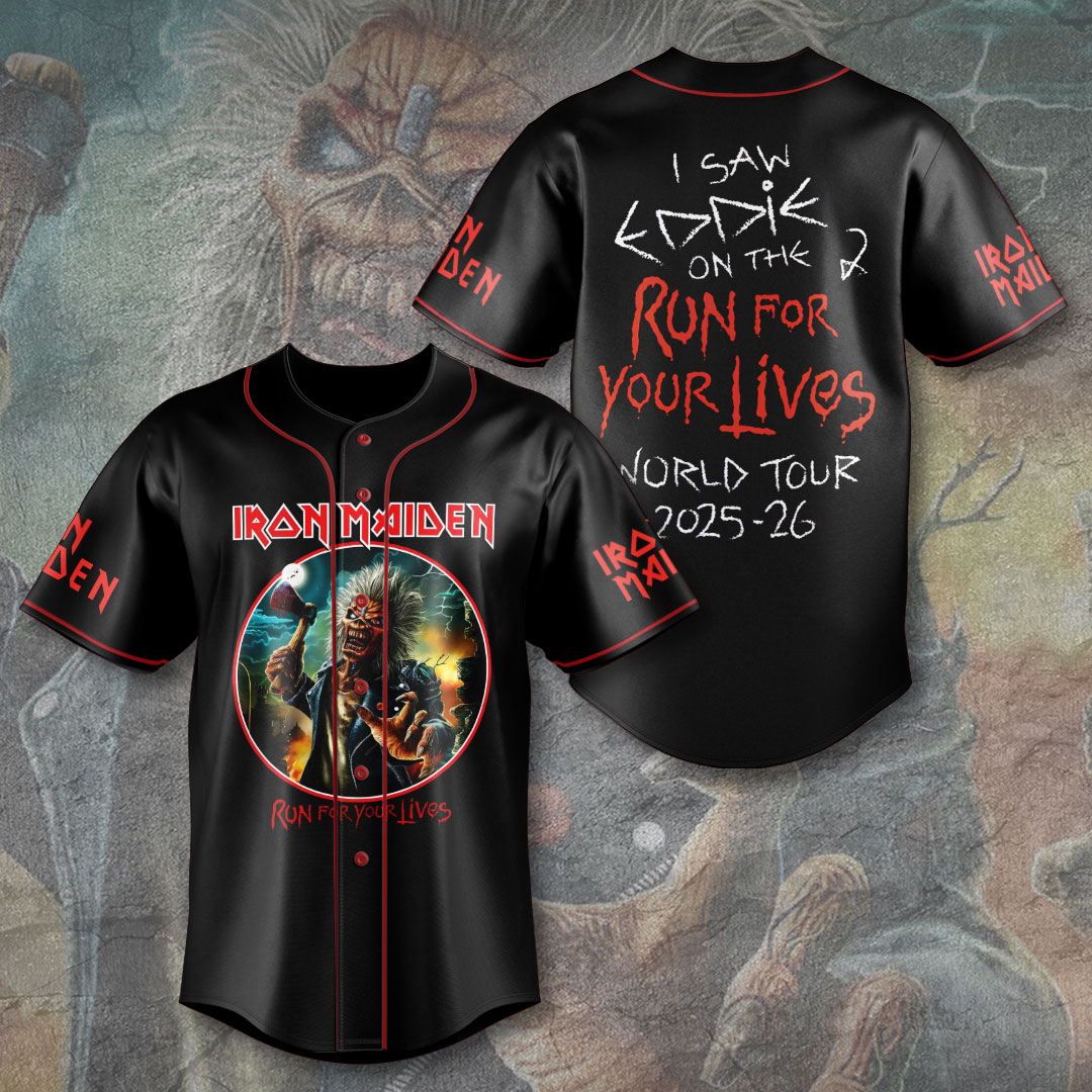Iron Maiden Baseball Jersey