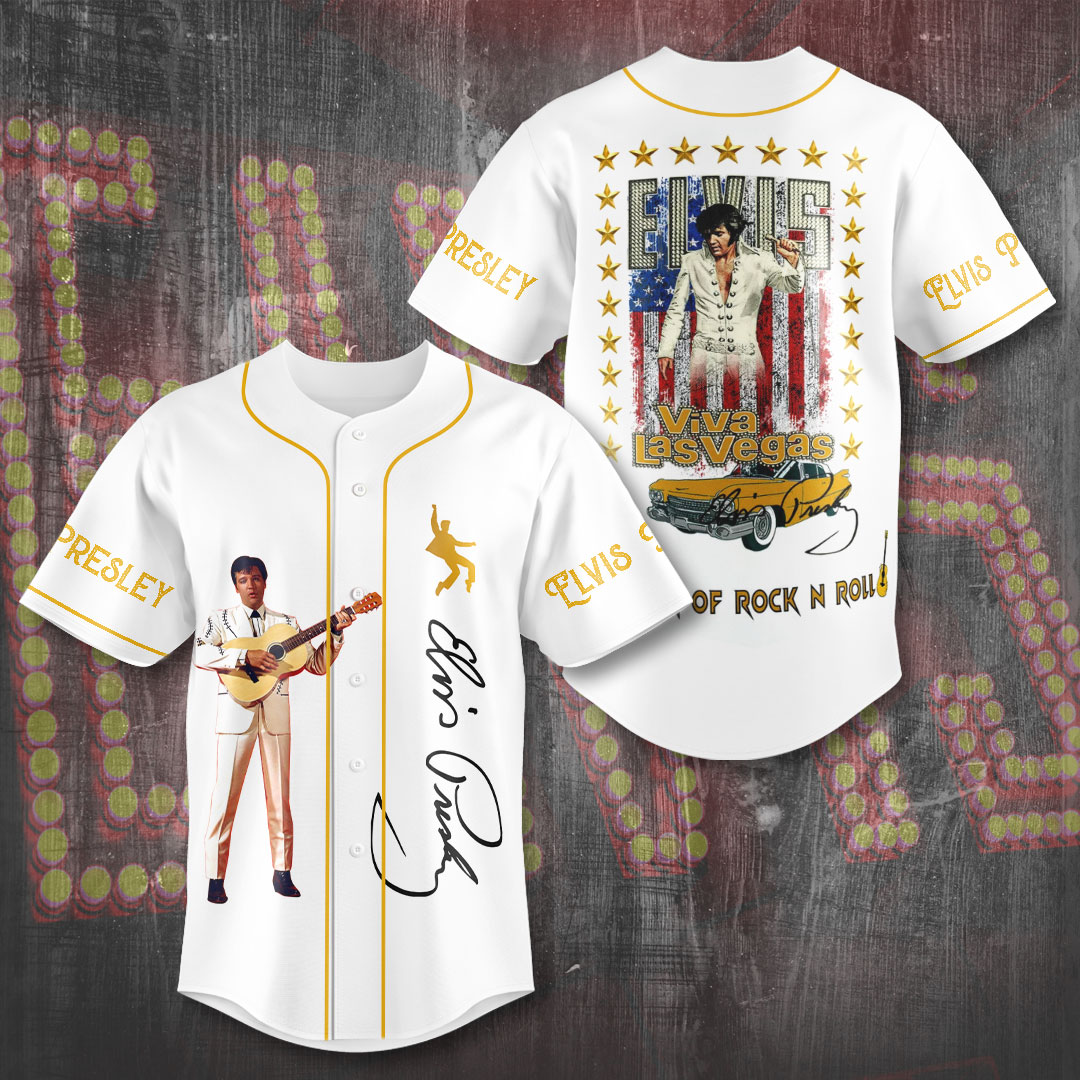 Elvis Presley Baseball Jersey