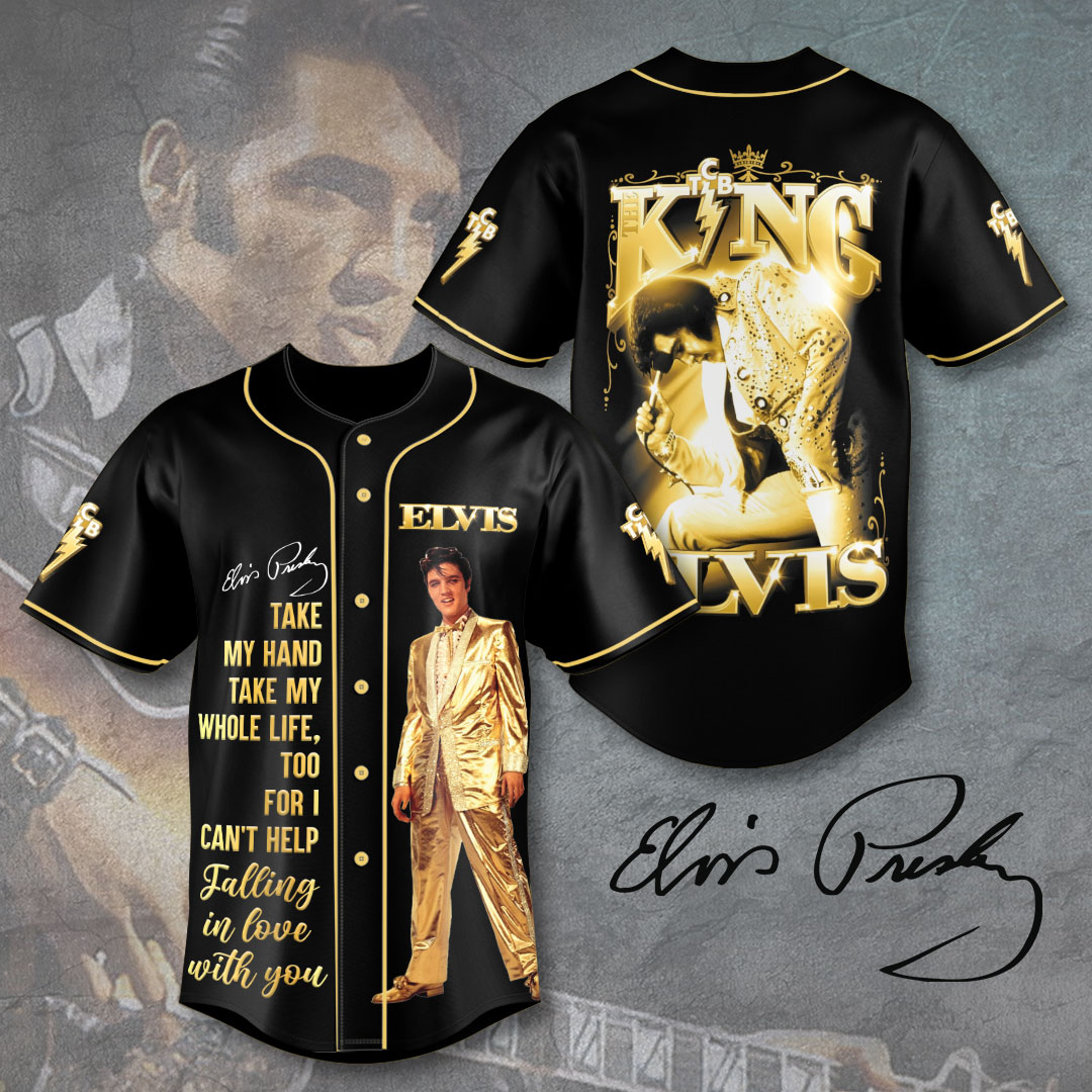 Elvis Presley Baseball Jersey