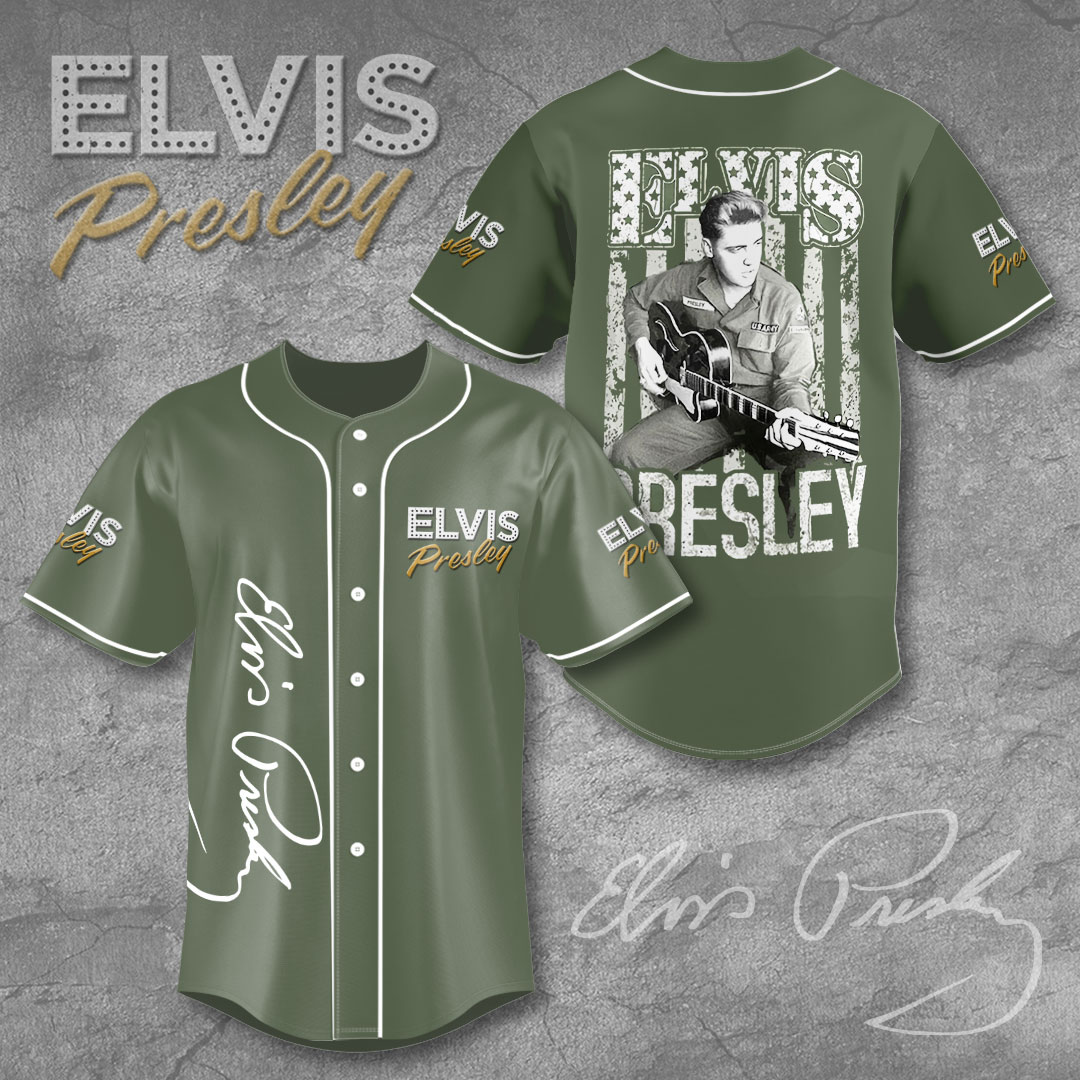 Elvis Presley Baseball Jersey