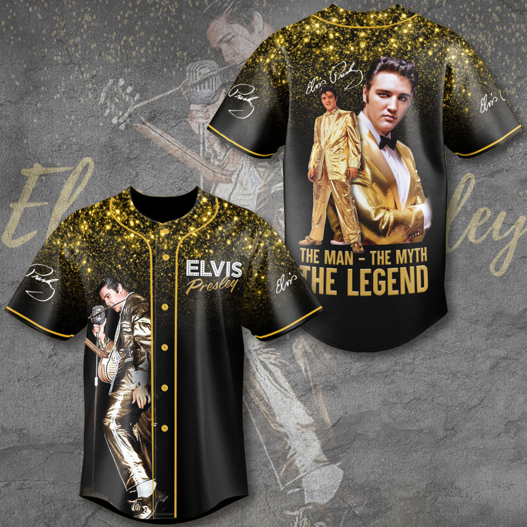 Elvis Presley Baseball Jersey