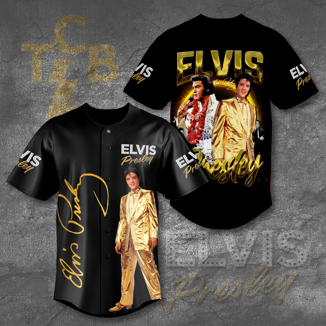 Elvis Presley Baseball Jersey