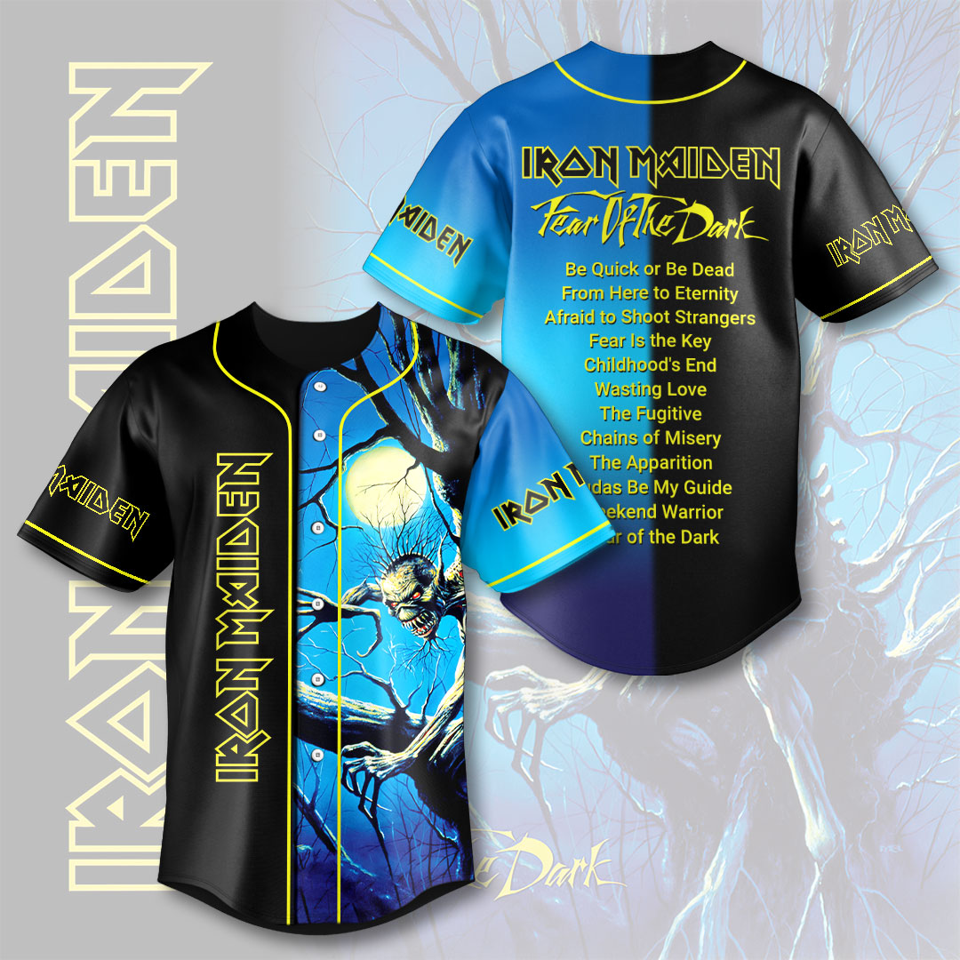 Iron Maiden Baseball Jersey