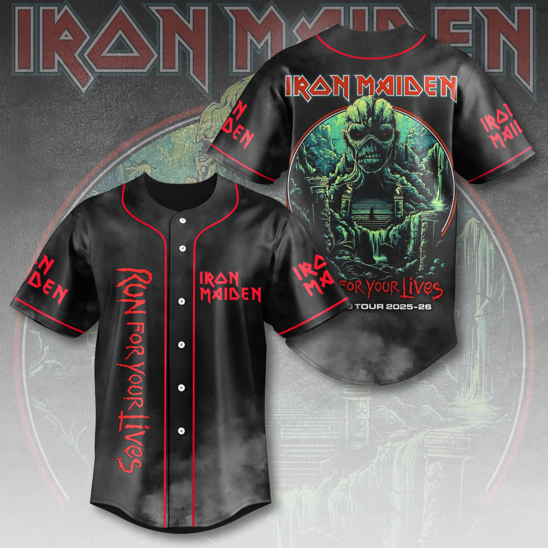 Iron Maiden Baseball Jersey