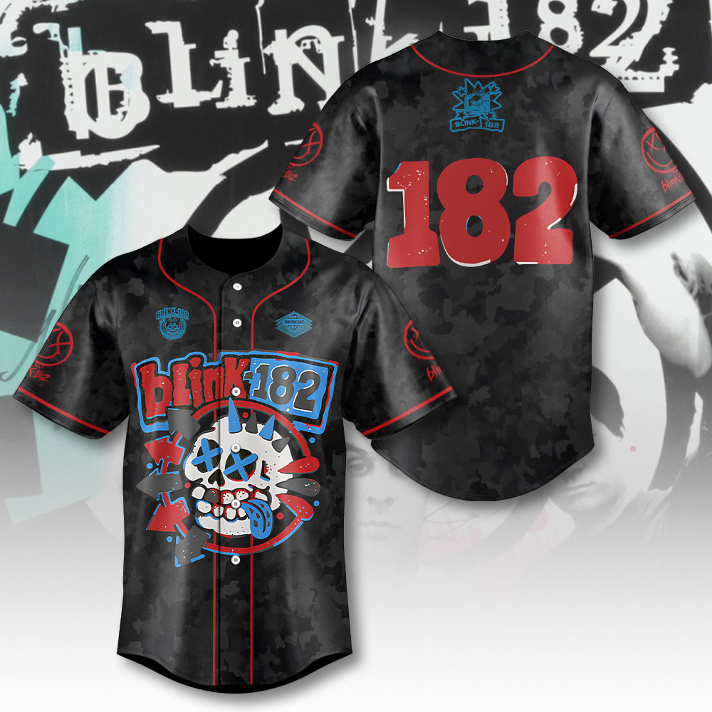 Blink-182 Baseball Jersey