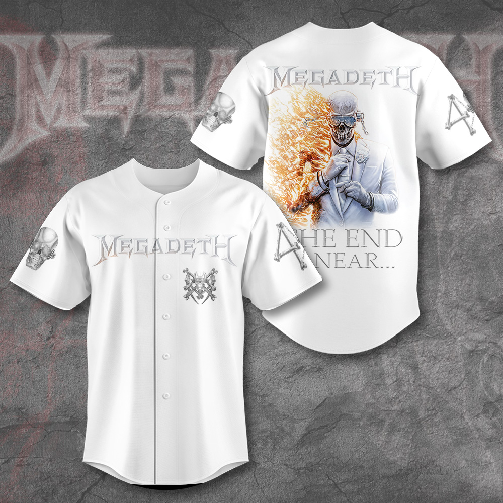Megadeth Baseball Jersey