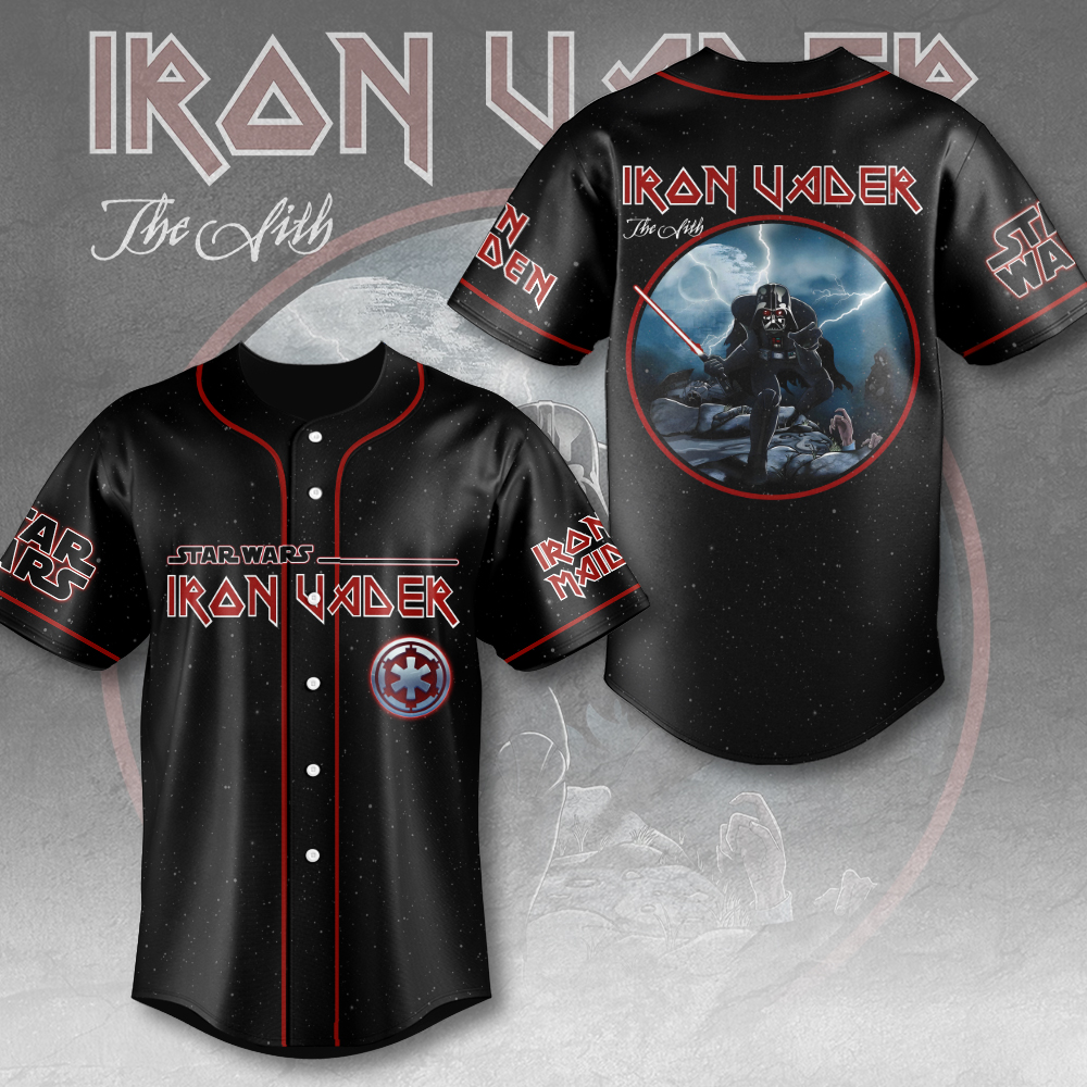 Star Wars X Iron Maiden Baseball Jersey