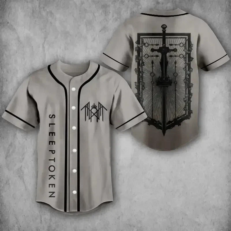 Sleep Token Damocles Crest Heavy Metal Baseball Jersey Unisex Shirt