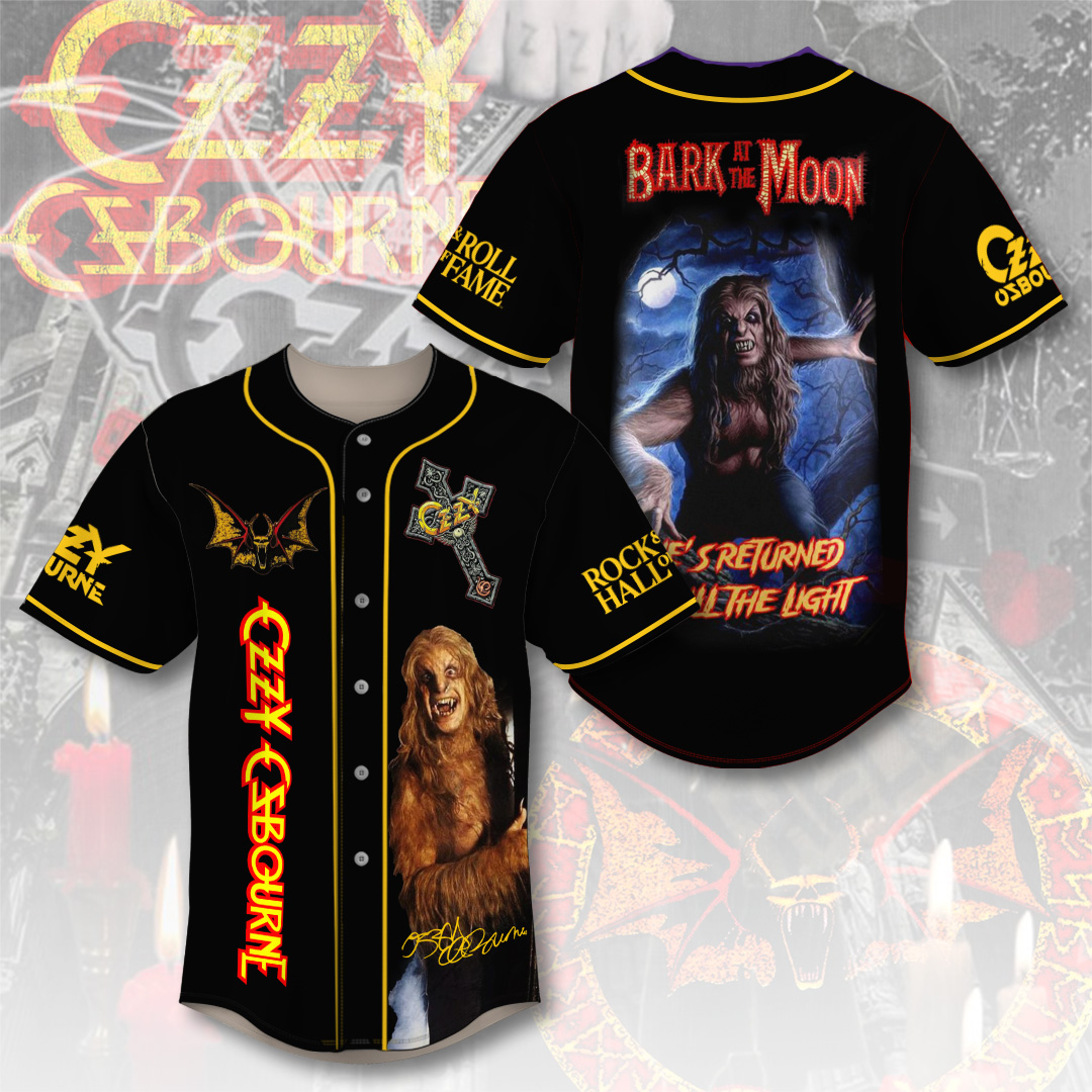 Black Sabbath X Ozzy Osbourne Baseball Jersey