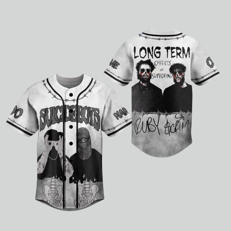 Personalized Suicideboy Merch Jersey, Suicideboy G59 Baseball Jersey