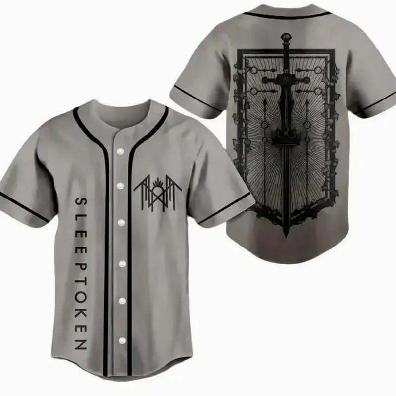 Sleep Token Jersey, Rock Band Baseball Jersey, Sleep Token Fan Music Baseball Jersey