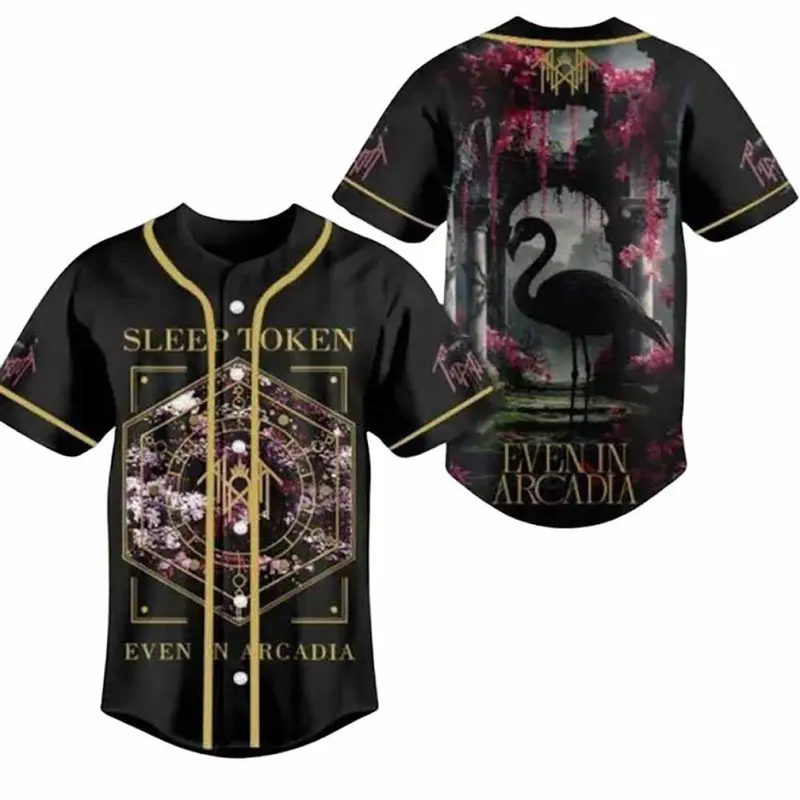Sleep Token Even In Arcadia Baseball Jersey