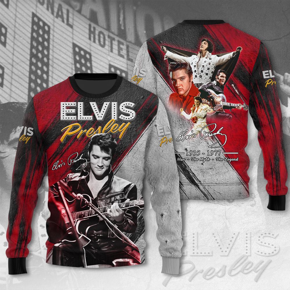 Elvis Presley Black Graceland Sweatshirt