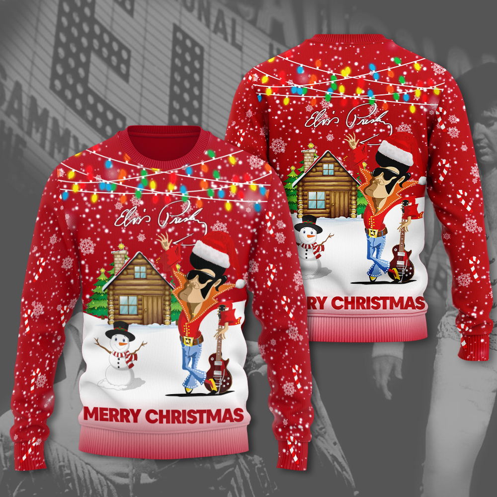 Elvis Presley Black Jailhouse Rock Sweatshirt