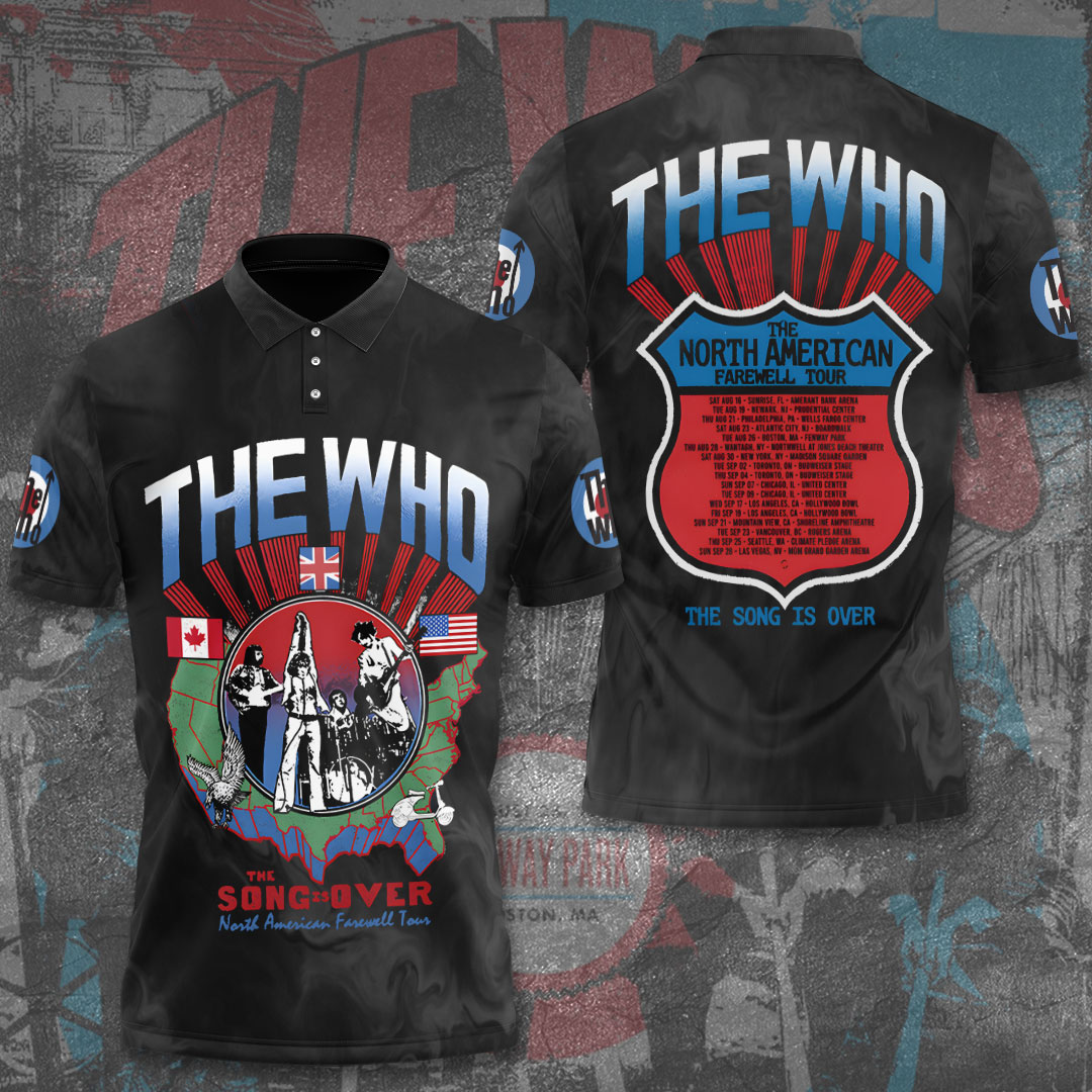 The Who The Song Is Over Tour Polo Shirt