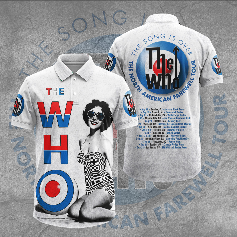 The Who North American Tour Polo Shirt