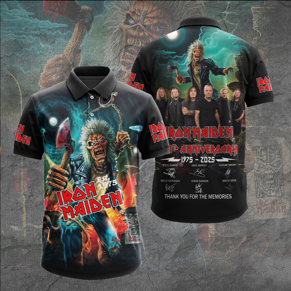 Iron Maiden Eddie Polo Shirt