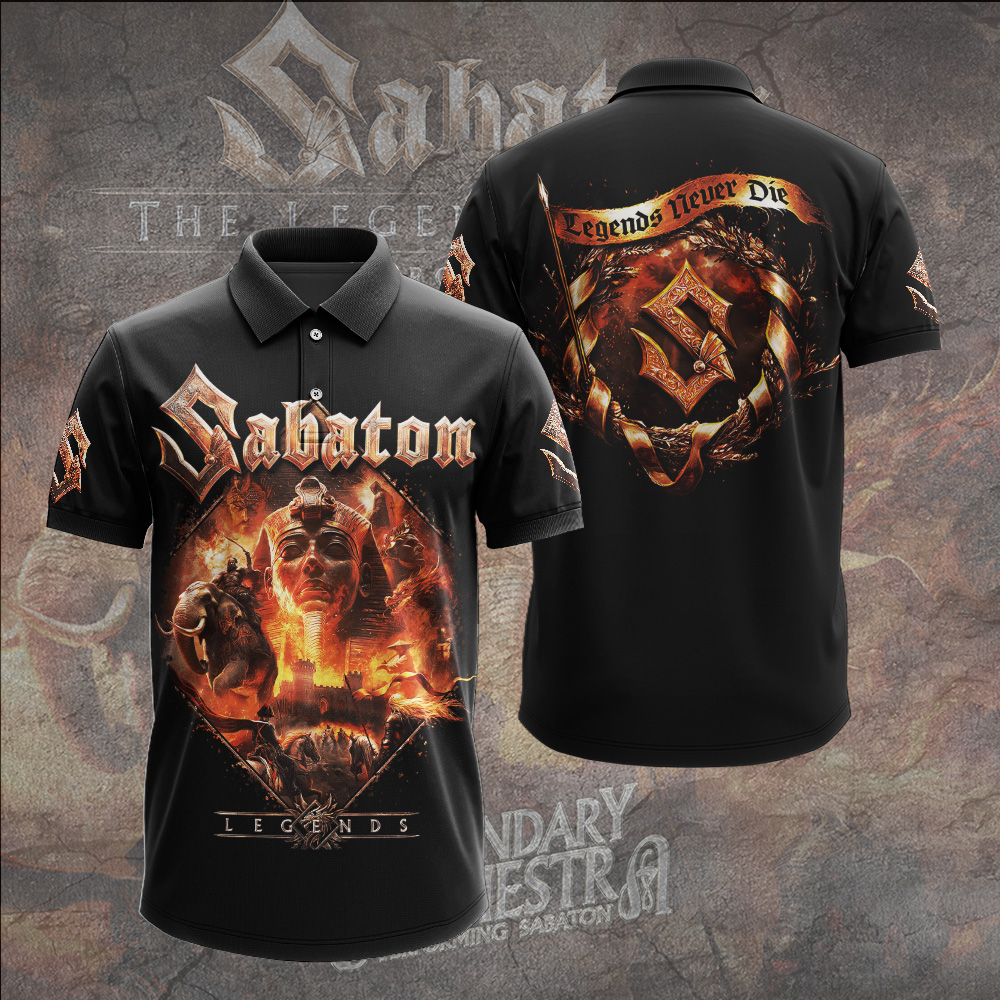 Sabaton War To End All Wars Tour Polo Shirt