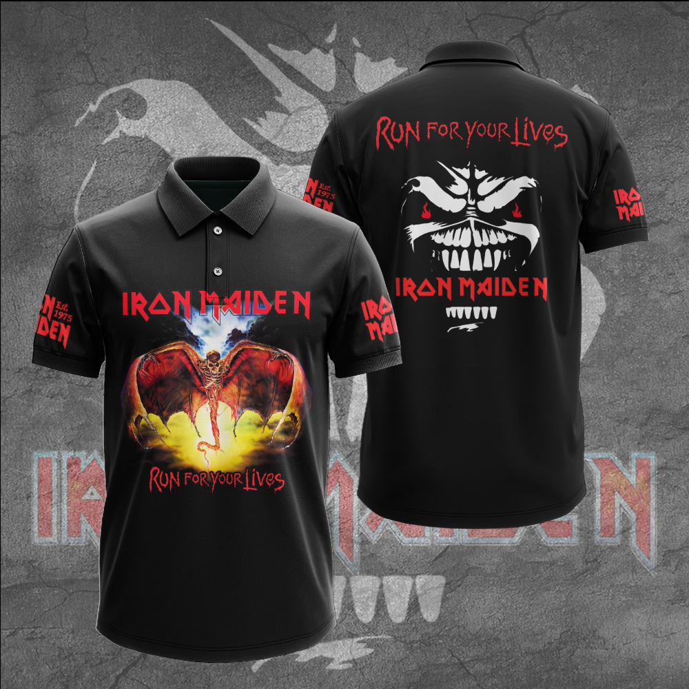 Iron Maiden Blaze Bayley Polo Shirt